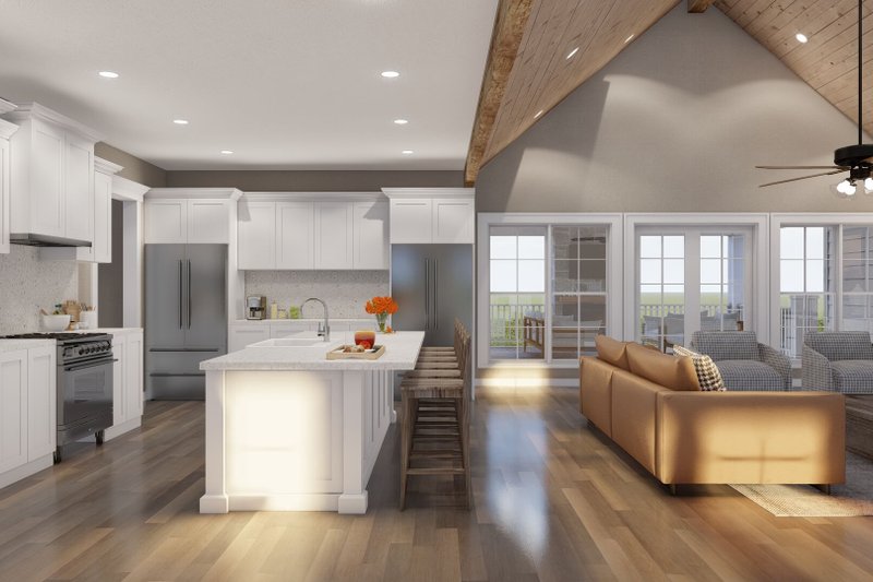 Dream House Plan - Interior - Kitchen for Farmhouse House Plan #923-371 - 4 bed, 2.5 bath