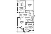 Traditional Style House Plan - 2 Beds 2 Baths 2086 Sq/Ft Plan #84-580 