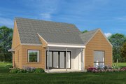 European Style House Plan - 3 Beds 2 Baths 1568 Sq/Ft Plan #472-444 