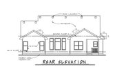 Bungalow Style House Plan - 3 Beds 3 Baths 1820 Sq/Ft Plan #20-1756 Exterior 