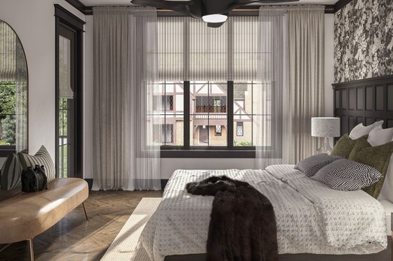 Interior - Master Bedroom 1 for Victorian House Plan #455-497 - 4 bed, 2.5 bath