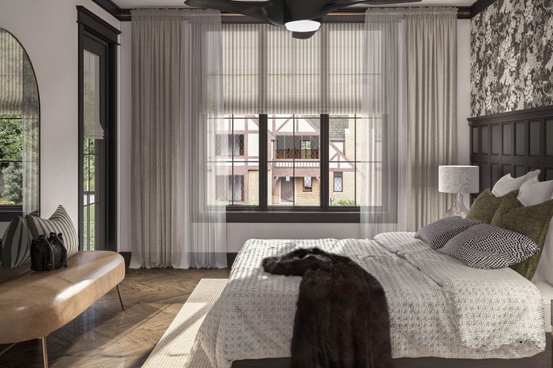 Architectural House Design - Interior - Master Bedroom 1 for Victorian House Plan #455-497 - 4 bed, 2.5 bath