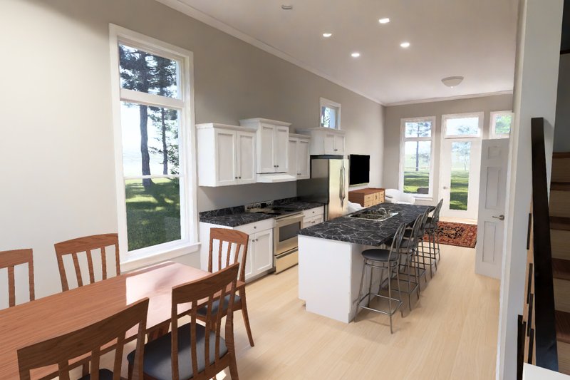 Dream House Plan - Interior - Kitchen 3 for Modern House Plan #513-2477 - 3 bed, 3 bath