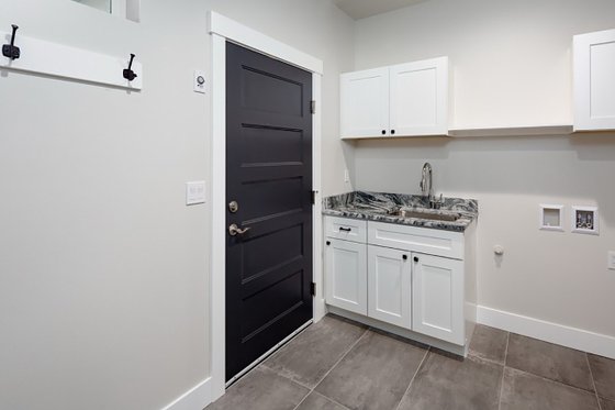 Interior - Laundry for Contemporary House Plan #1070-30 - 3 bed, 2.5 bath