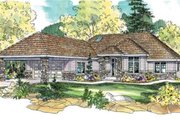 Mediterranean Style House Plan - 3 Beds 2.5 Baths 2058 Sq/Ft Plan #124-649 