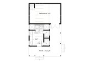 Farmhouse Style House Plan - 1 Beds 1 Baths 388 Sq/Ft Plan #889-3 