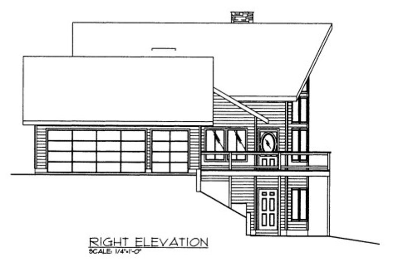 House Design - Exterior - Other Elevation for Bungalow House Plan #117-613 - 2 bed, 4 bath