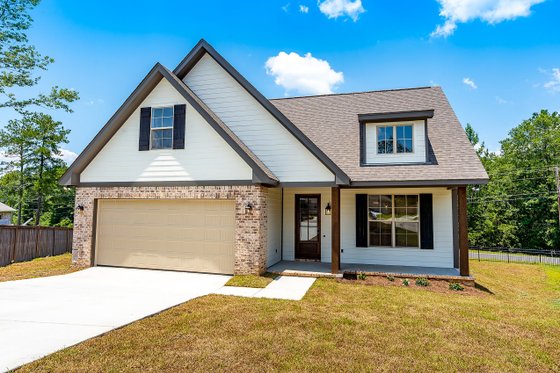 Exterior - Front Elevation 3 for Farmhouse House Plan #430-313 - 4 bed, 2.5 bath
