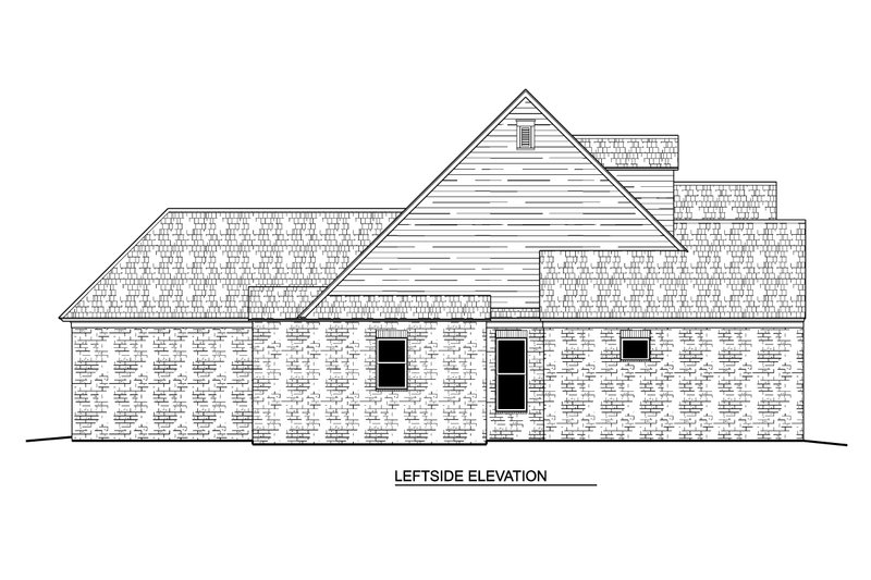 House Blueprint - Exterior - Other Elevation for Traditional House Plan #1081-39 - 4 bed, 3 bath