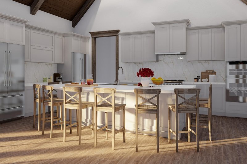 Home Plan - Interior - Kitchen for Country House Plan #923-36 - 3 bed, 3.5 bath