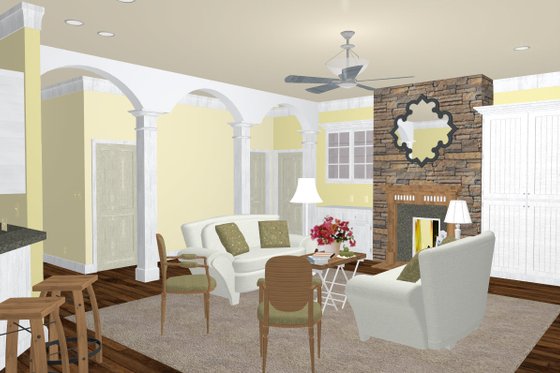 Interior - Other 1 for Craftsman House Plan #44-186 - 4 bed, 3.5 bath