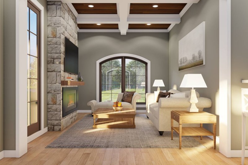 Architectural House Design - Interior - Other for European House Plan #923-354 - 7 bed, 8.5 bath