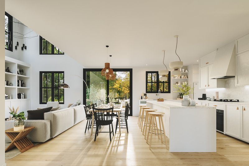 House Plan Design - Interior - Dining Room for Farmhouse House Plan #23-2772 - 3 bed, 1.5 bath