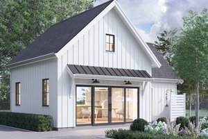 Farmhouse Exterior - Front Elevation Plan #1114-107