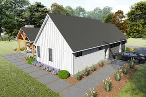 Exterior - Other Elevation 1 for Farmhouse House Plan #932-1125 - 3 bed, 2.5 bath