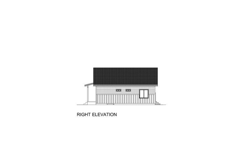 Architectural House Design - Exterior - Other Elevation for Contemporary House Plan #1084-5 - 3 bed, 3 bath