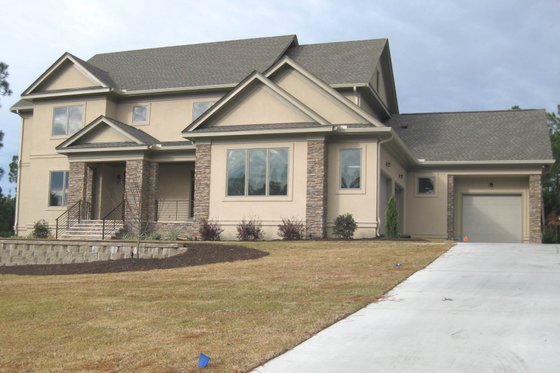 Exterior - Front Elevation 3 for Contemporary House Plan #1054-32 - 5 bed, 6.5 bath