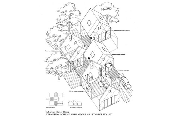 Floor Plan - Other Floor for Cottage House Plan #511-1 - 1 bed, 1 bath