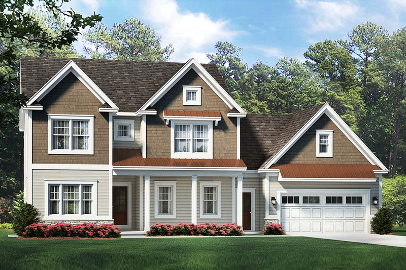 Home Plan - Traditional Exterior - Front Elevation Plan #1010-231