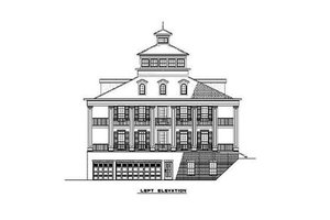 Exterior - Other Elevation for Southern House Plan #17-280 - 5 bed, 5.5 bath