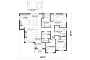 Craftsman Style House Plan - 4 Beds 2 Baths 1625 Sq/Ft Plan #23-2847 
