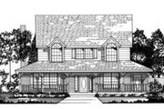 Country Style House Plan - 4 Beds 2.5 Baths 3068 Sq/Ft Plan #62-121 