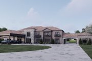 Mediterranean Style House Plan - 5 Beds 6.5 Baths 7942 Sq/Ft Plan #923-378 