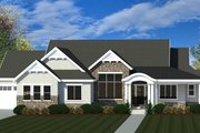 Craftsman Style House Plan - 4 Beds 4 Baths 2620 Sq/Ft Plan #920-109 