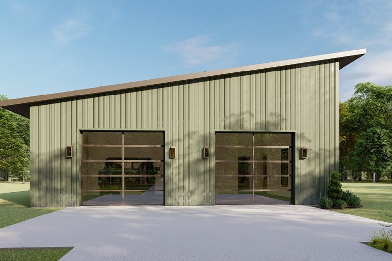 Home Plan - Exterior - Other Elevation 3 for Barndominium House Plan #1092-37 - 3 bed, 2.5 bath