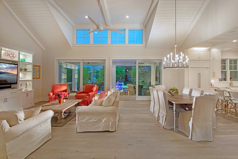 Architectural House Design - Interior - Family Room 2 for Cottage House Plan #938-107 - 4 bed, 4 bath