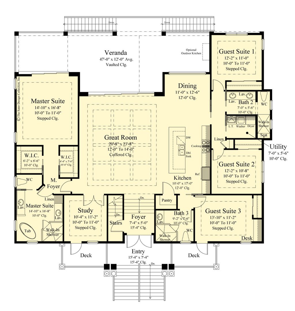 Floor Plans For Modern Beach House