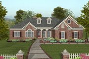 Traditional Style House Plan - 4 Beds 2.5 Baths 2000 Sq/Ft Plan #56-577 
