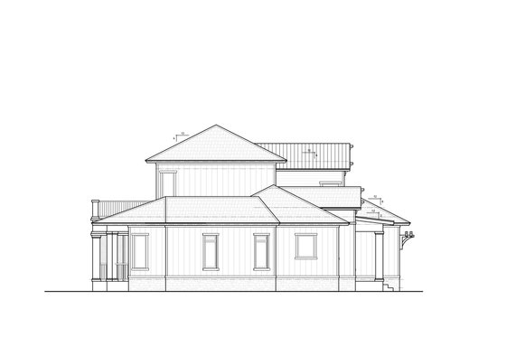 Exterior - Other Elevation 1 for Farmhouse House Plan #938-129 - 5 bed, 4.5 bath