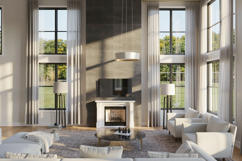 Architectural House Design - Interior - Family Room for Barndominium House Plan #1064-507 - 4 bed, 7 bath