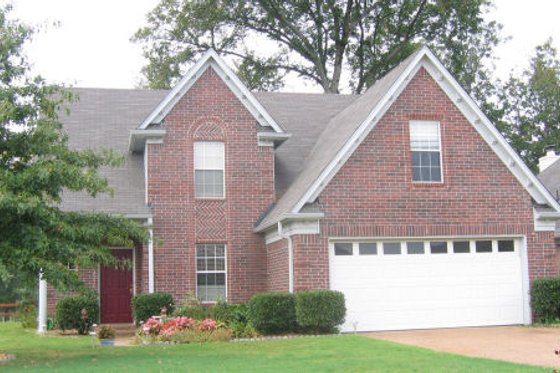 Exterior - Front Elevation for European House Plan #81-13623 - 3 bed, 2.5 bath