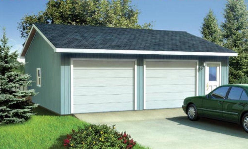 Exterior - Front Elevation 2 for Traditional House Plan #312-747, 0 bath