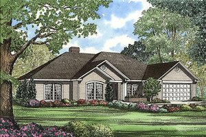 Traditional Exterior - Front Elevation Plan #17-148