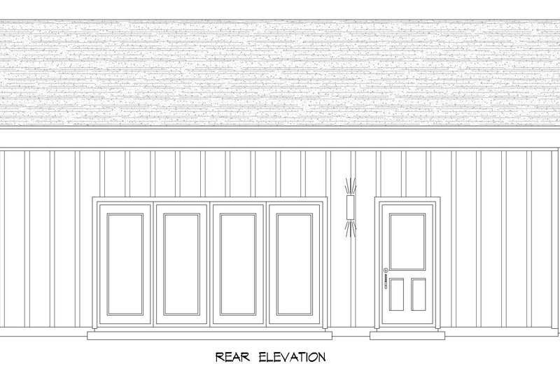 Contemporary Style House Plan - 0 Beds 1 Baths 0 Sq/Ft Plan #932-872 ...