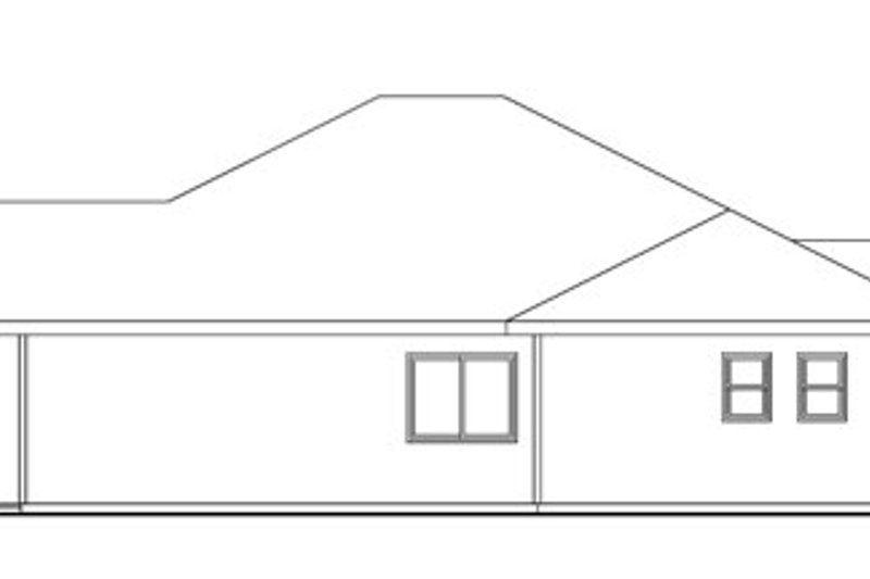 House Plan Design - Exterior - Other Elevation 1 for Craftsman House Plan #124-776 - 3 bed, 2 bath