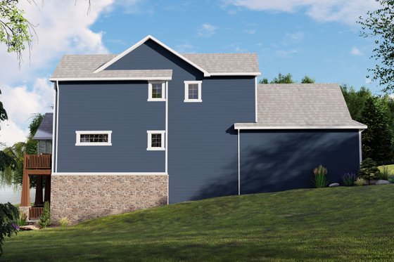 Exterior - Other Elevation 1 for Craftsman House Plan #1064-14 - 3 bed, 2.5 bath