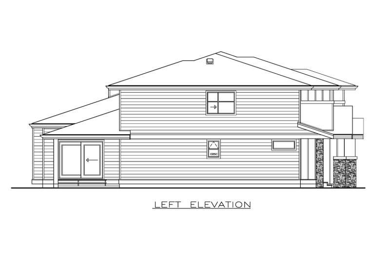 House Design - Exterior - Other Elevation for Farmhouse House Plan #1100-183 - 6 bed, 5 bath