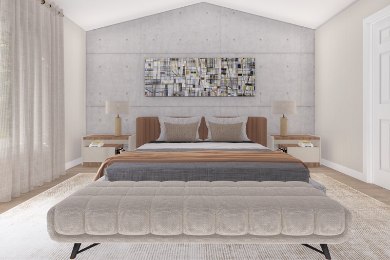 House Design - Interior - Master Bedroom for Craftsman House Plan #1060-313 - 3 bed, 2.5 bath