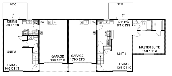 Traditional Floor Plan - Main Floor Plan #60-472