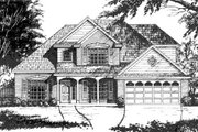 Country Style House Plan - 4 Beds 2.5 Baths 2322 Sq/Ft Plan #40-425 