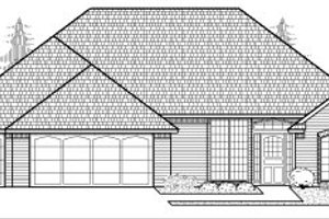 Traditional Exterior - Front Elevation Plan #65-284