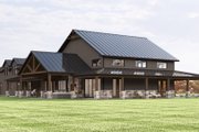 Barndominium Style House Plan - 3 Beds 2.5 Baths 3884 Sq/Ft Plan #1064-371 