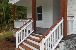 Architectural House Design - Exterior - Covered Porch for Craftsman House Plan #20-2269 - 3 bed, 2 bath