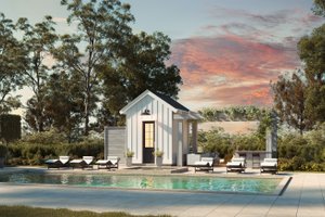 Farmhouse Exterior - Front Elevation Plan #1114-103