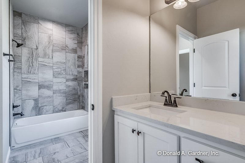 Architectural House Design - Interior - Bathroom for Farmhouse House Plan #929-1070 - 4 bed, 3 bath