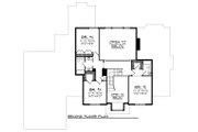 Traditional Style House Plan - 4 Beds 3.5 Baths 3945 Sq/Ft Plan #70-886 